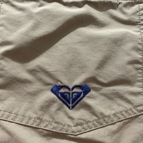 ROXY Women’s Snow Snowboarding Skiing Winter Waterproof Tan Snow Pants Large - Picture 2 of 8